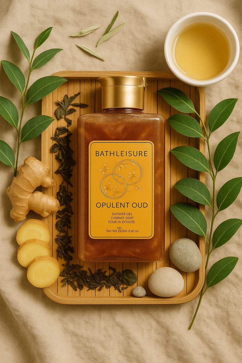 BATHLEISURE Opulent Oud Shower Gel/Body Wash