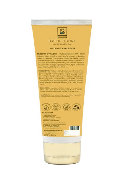 BATHLEISURE Oil Control & Hydrating Face Wash