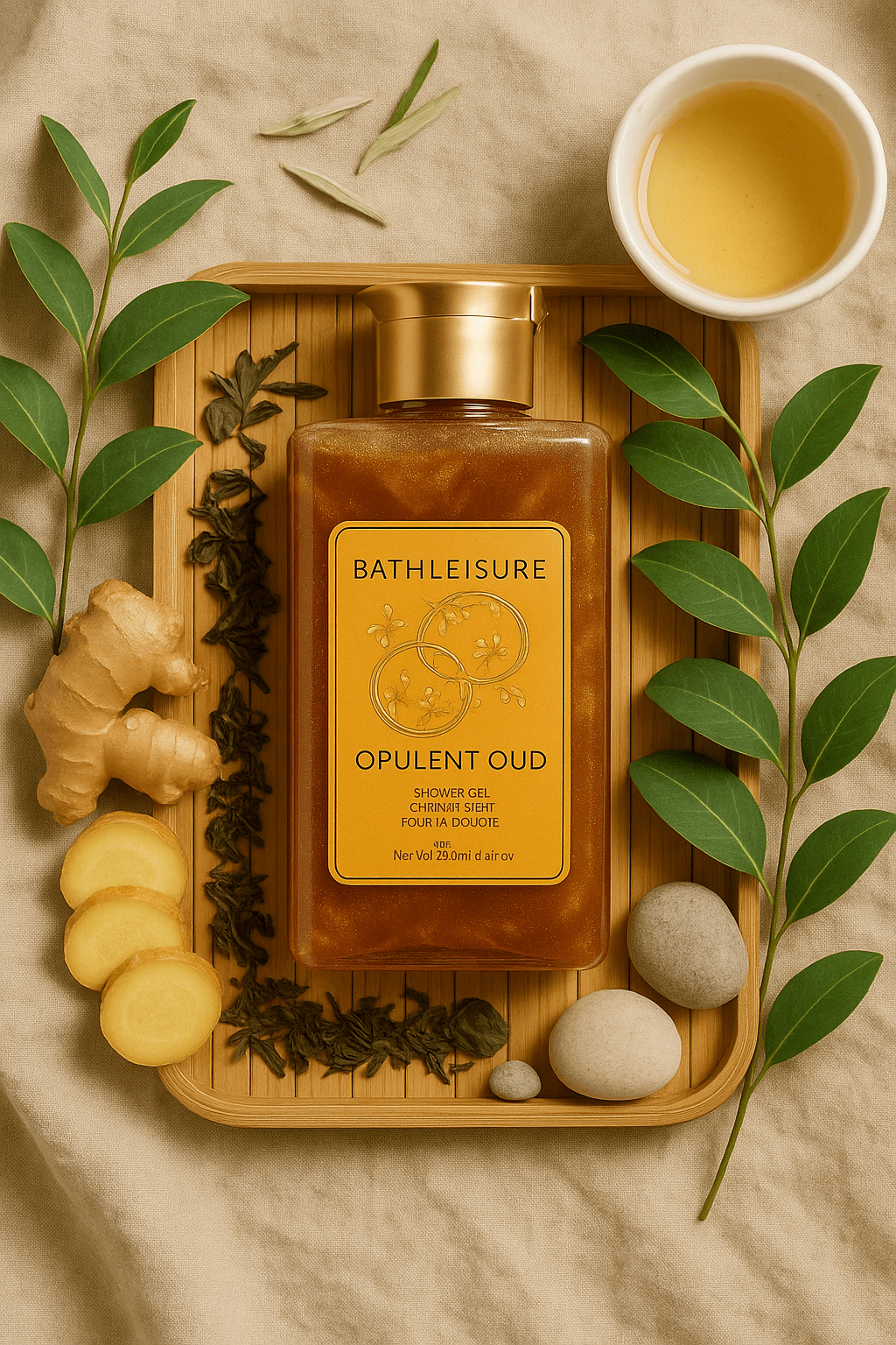 BATHLEISURE Opulent Oud Shower Gel/Body Wash - Bathleisure